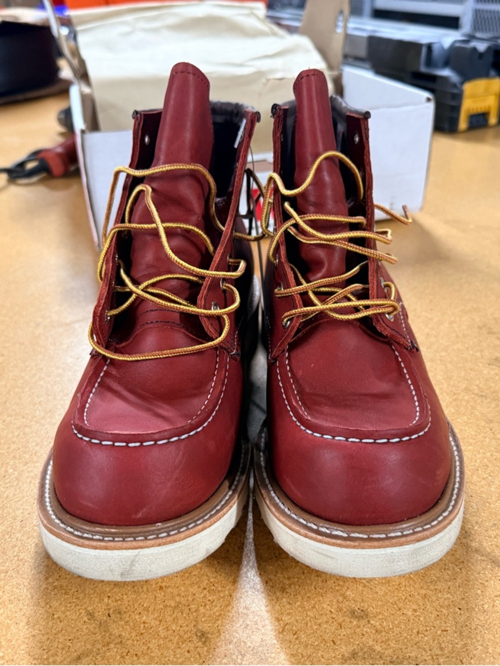 Red Wing Russet (color) Leather Gore-Tex Boots size 11.5D “NWB”